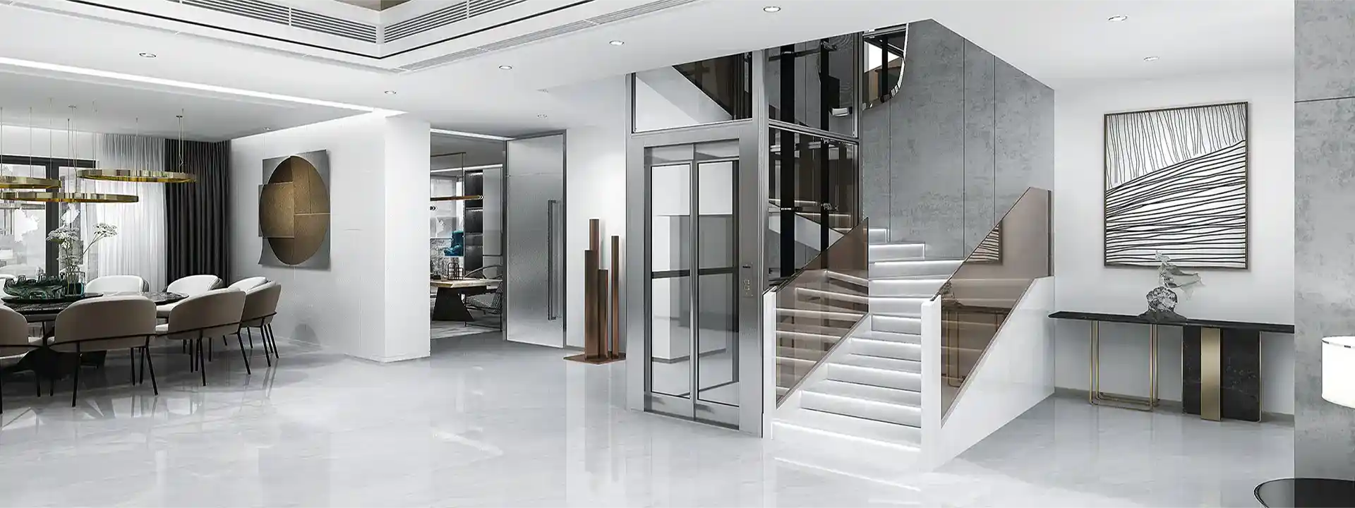 FUJI Industry Elevator Company Limited Home lift banner