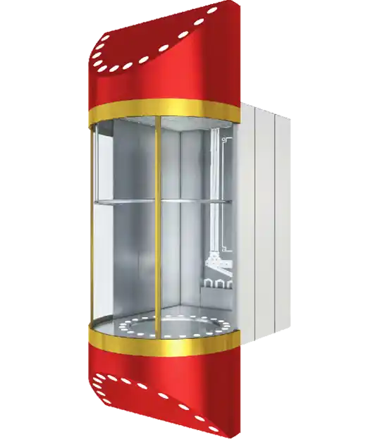 Premium capsule elevators for panoramic experiences