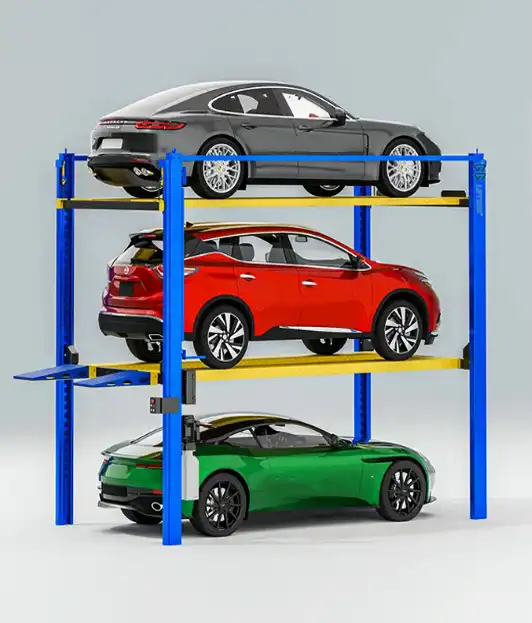 3-level vertical Hydraulic parking system