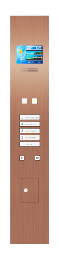 Premium Elevator Car Operating Panel (COP)