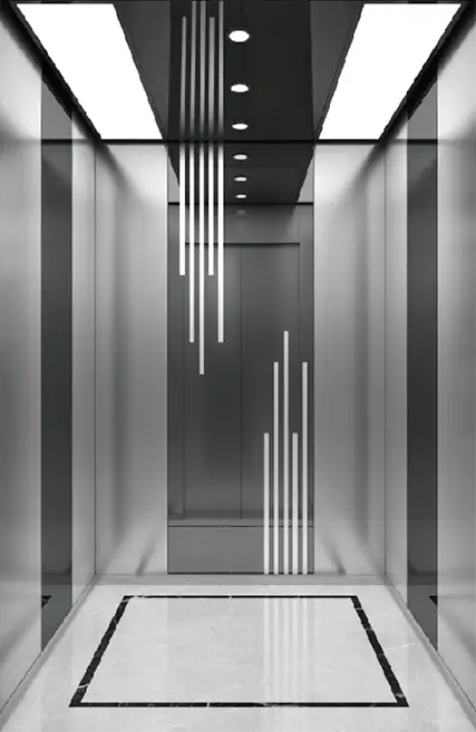 Acrylic Transparent Plate Framed Passenger Elevator