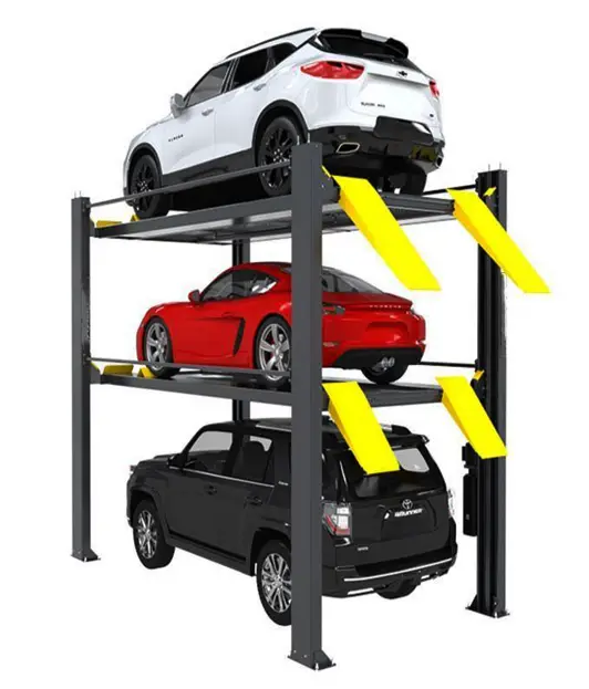 4 Post Car Parking Elevator |  Car Lift For Garage